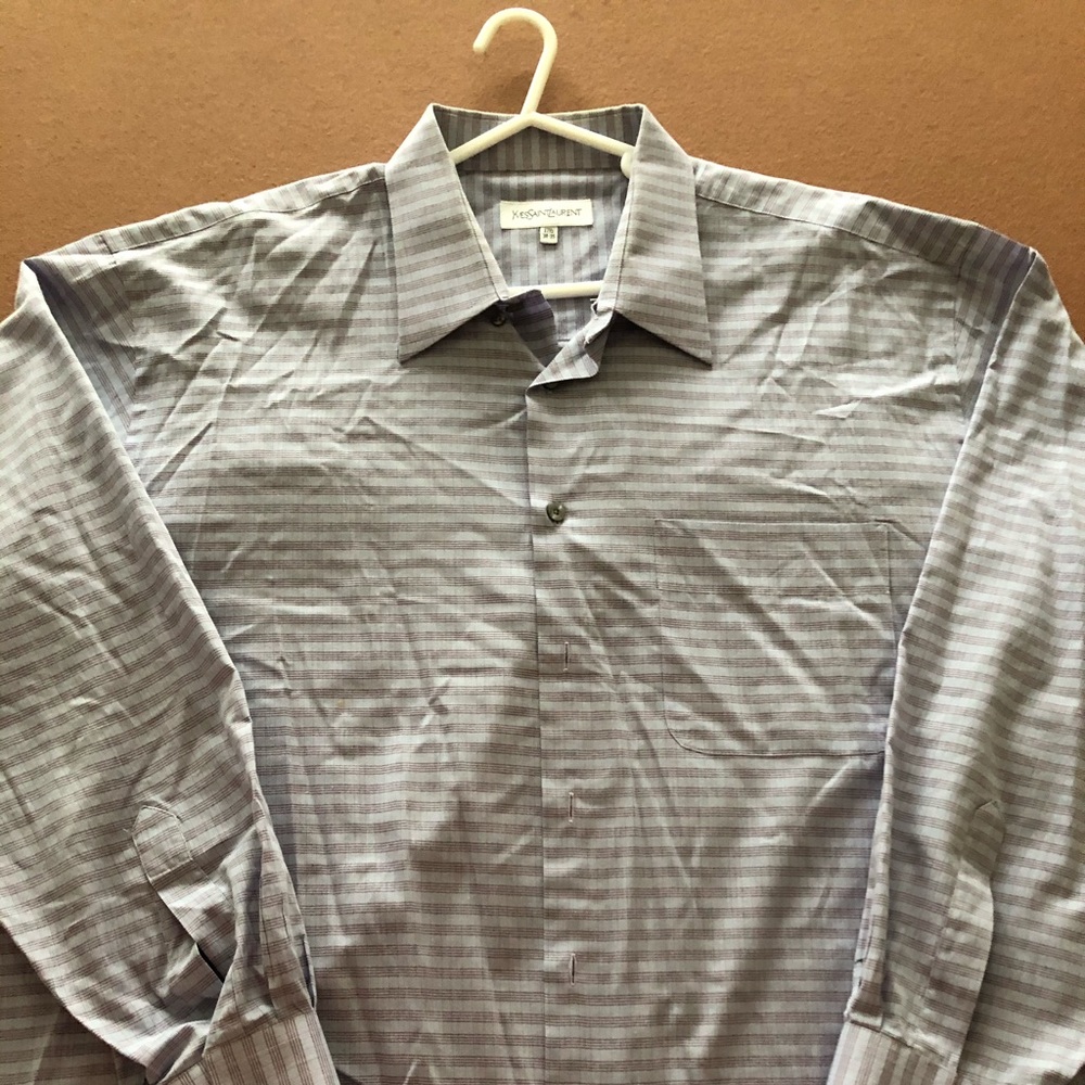 Yves Saint Laurant Men’s Dress Shirt - Picture 2 of 4